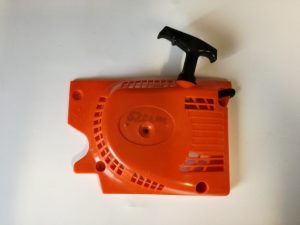 Démarreur pour tronçonneuses Hecht 44, 46, 945 et de nombreux autres 45 et 50 cm³ (pièce de rechange non d'origine)